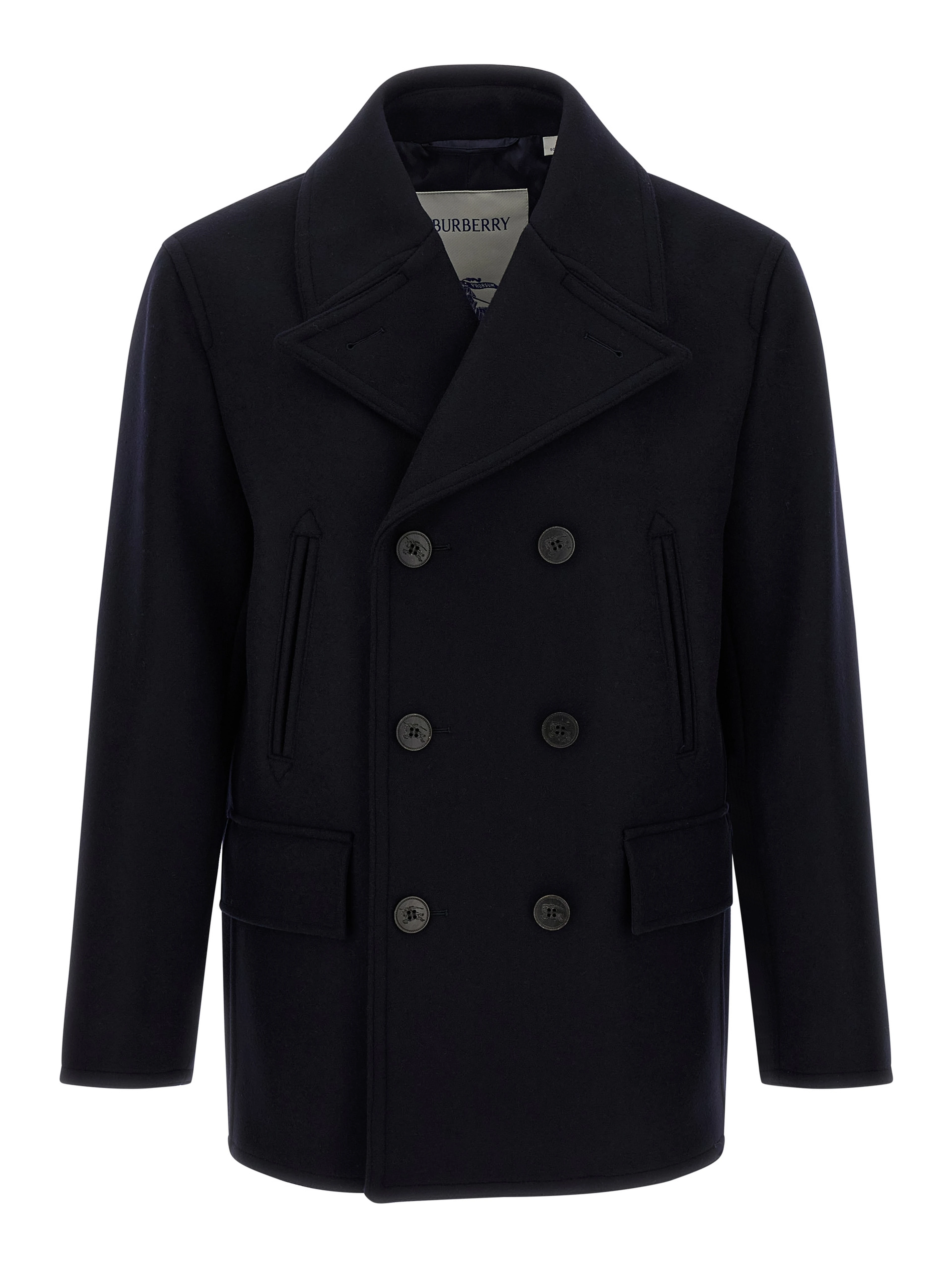 Blue Wool Coat