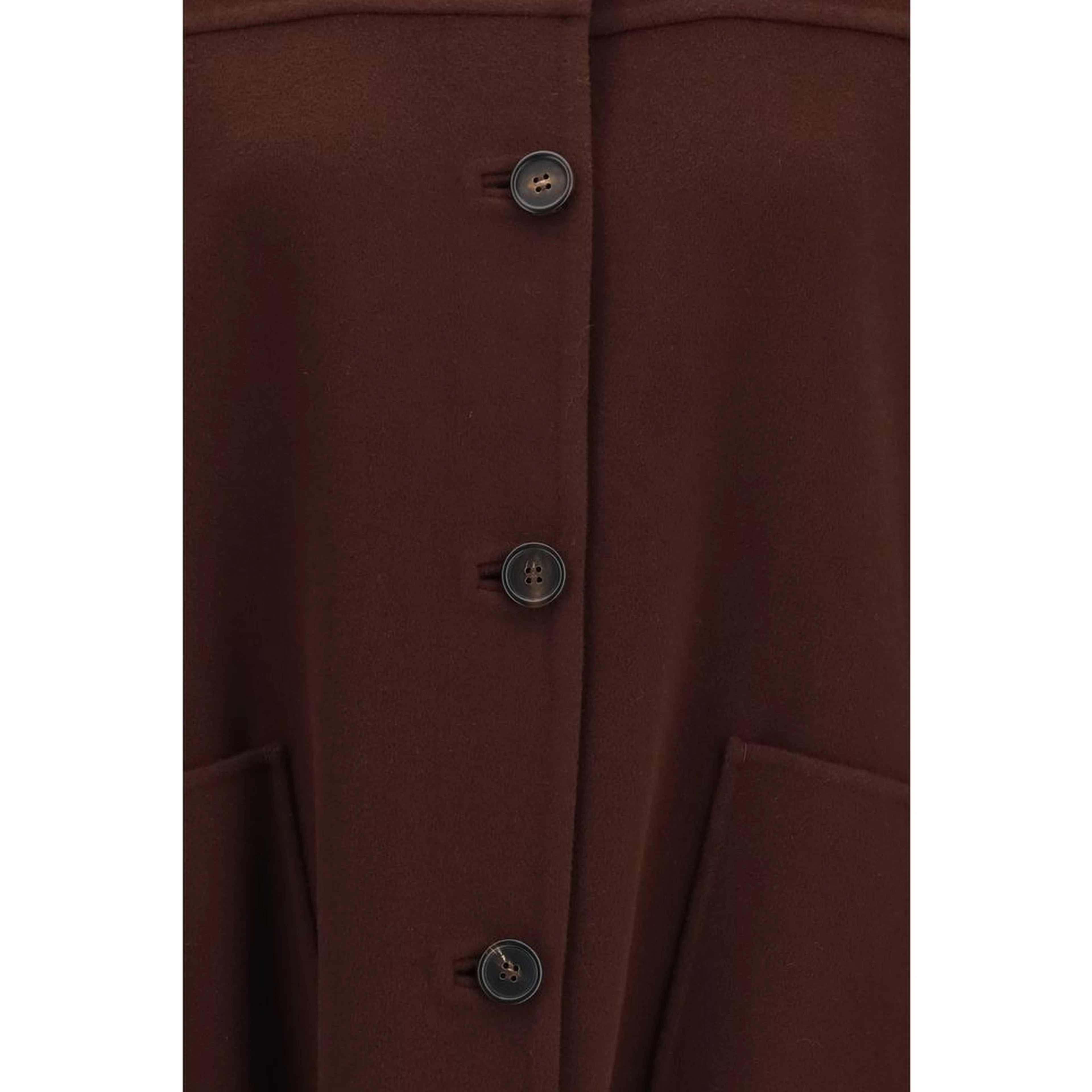 Bordeaux Wool Oves Aries Coat