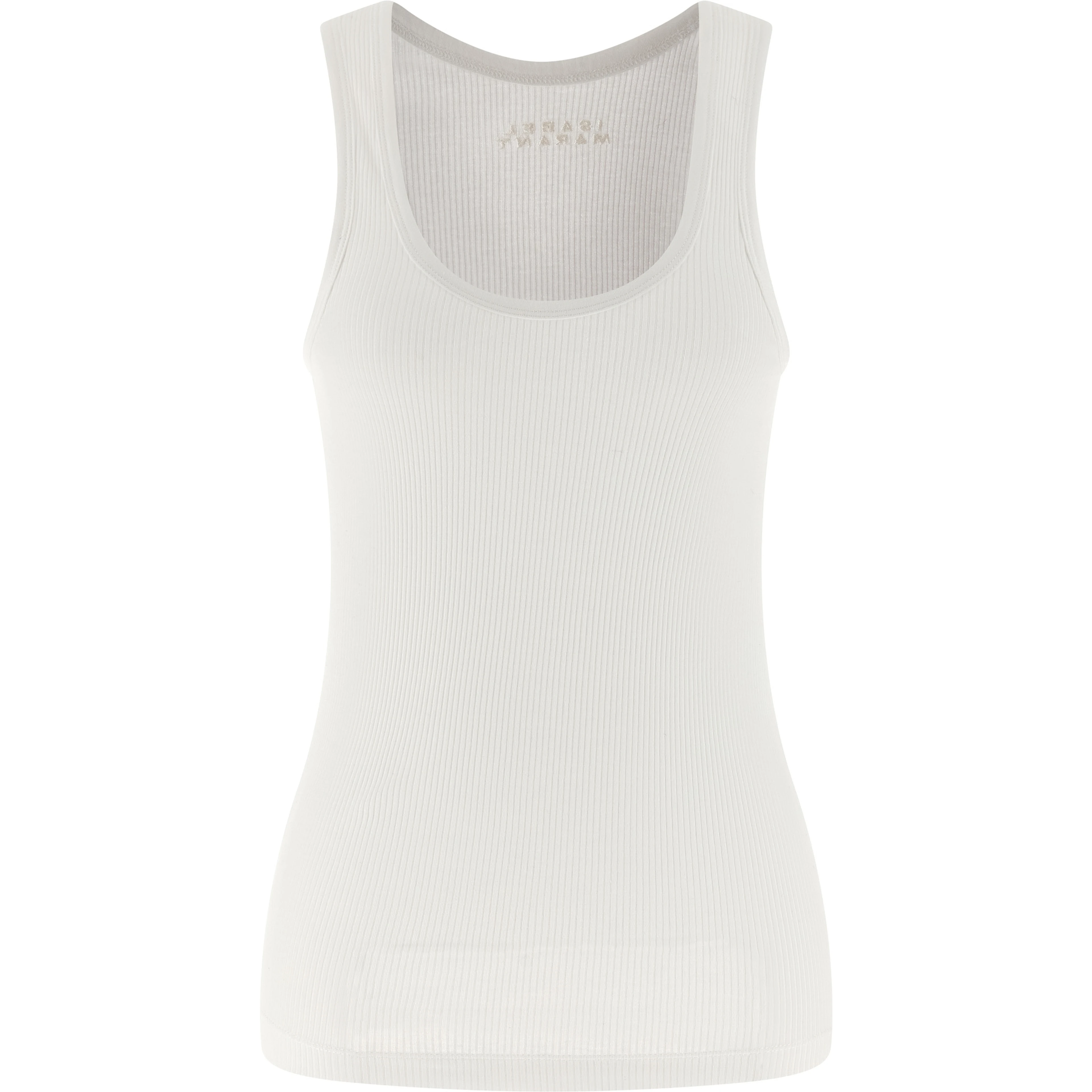 White Cotton Tank Tops
