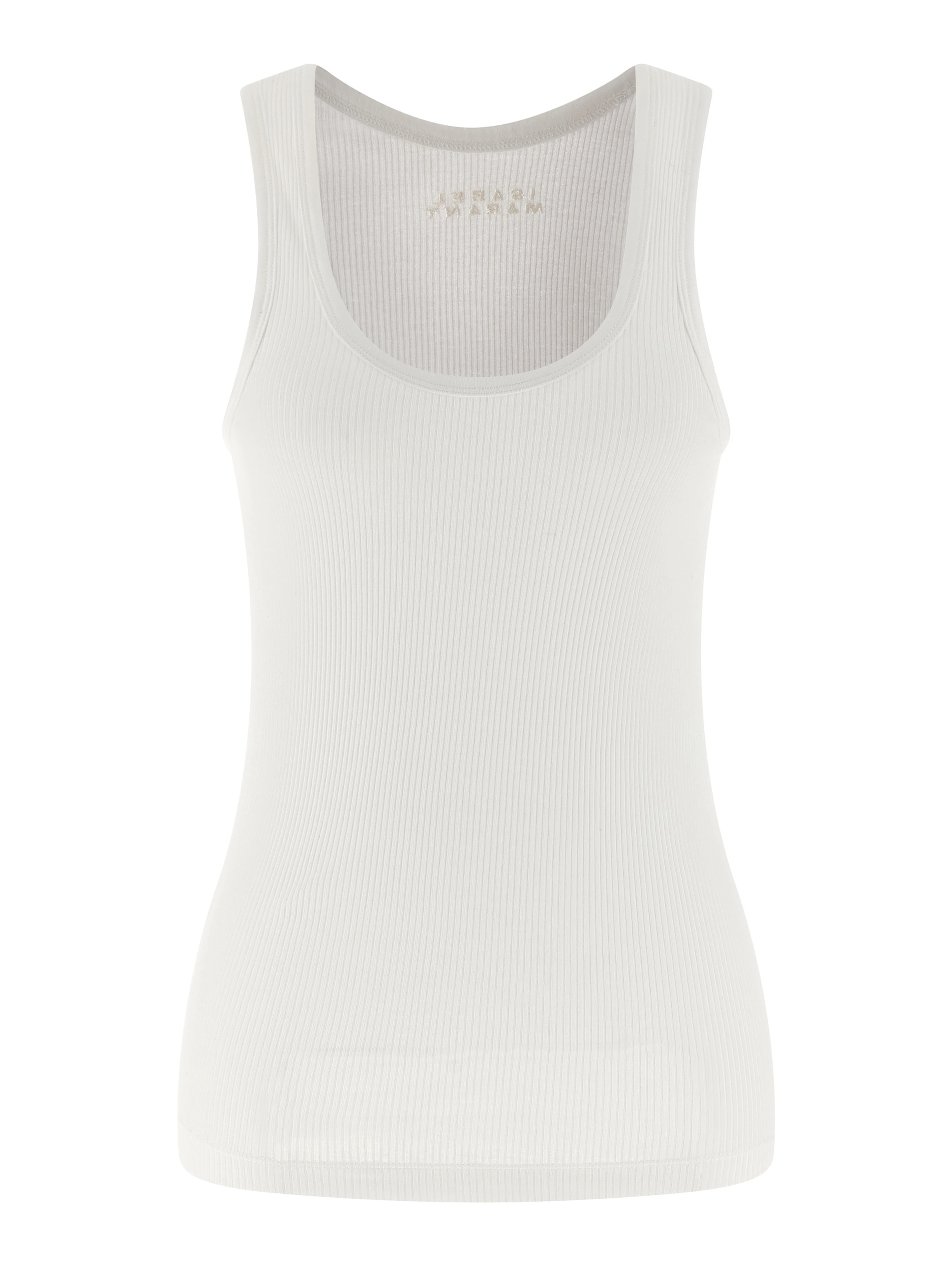 White Cotton Tank Tops