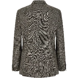 Gray Virgin Wool Two-Piece Suit