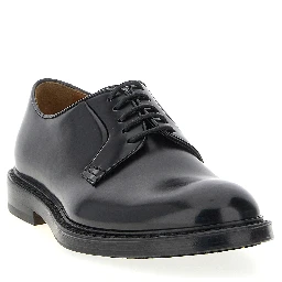 Black Calfskin Oxfords And Derbies
