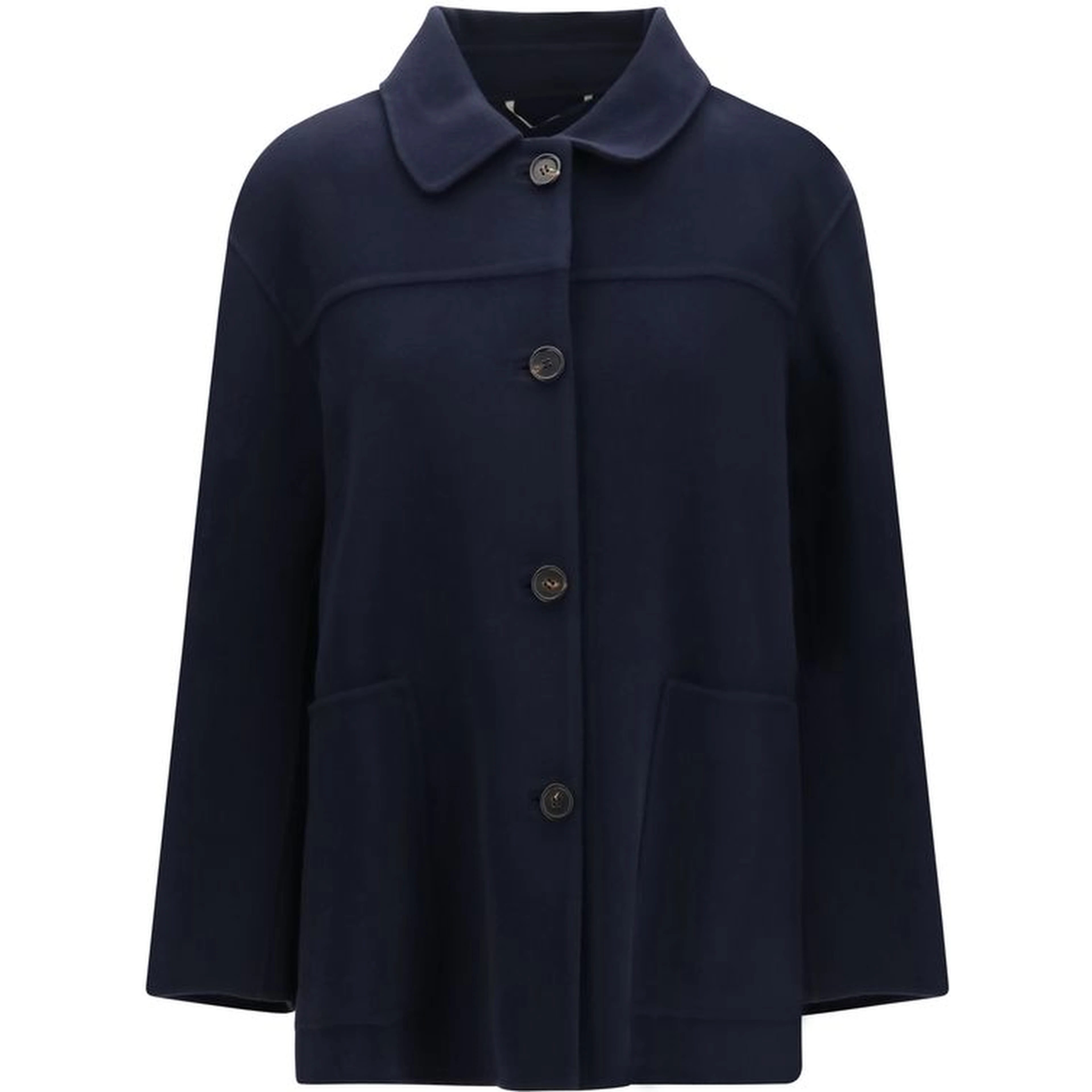 Blue Wool Oves Aries Coat