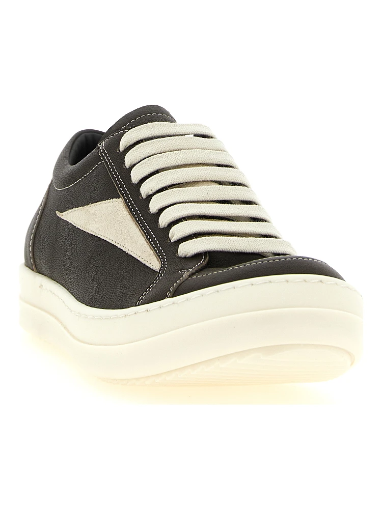 Brown Lamb Leather Low Top Sneakers alternative