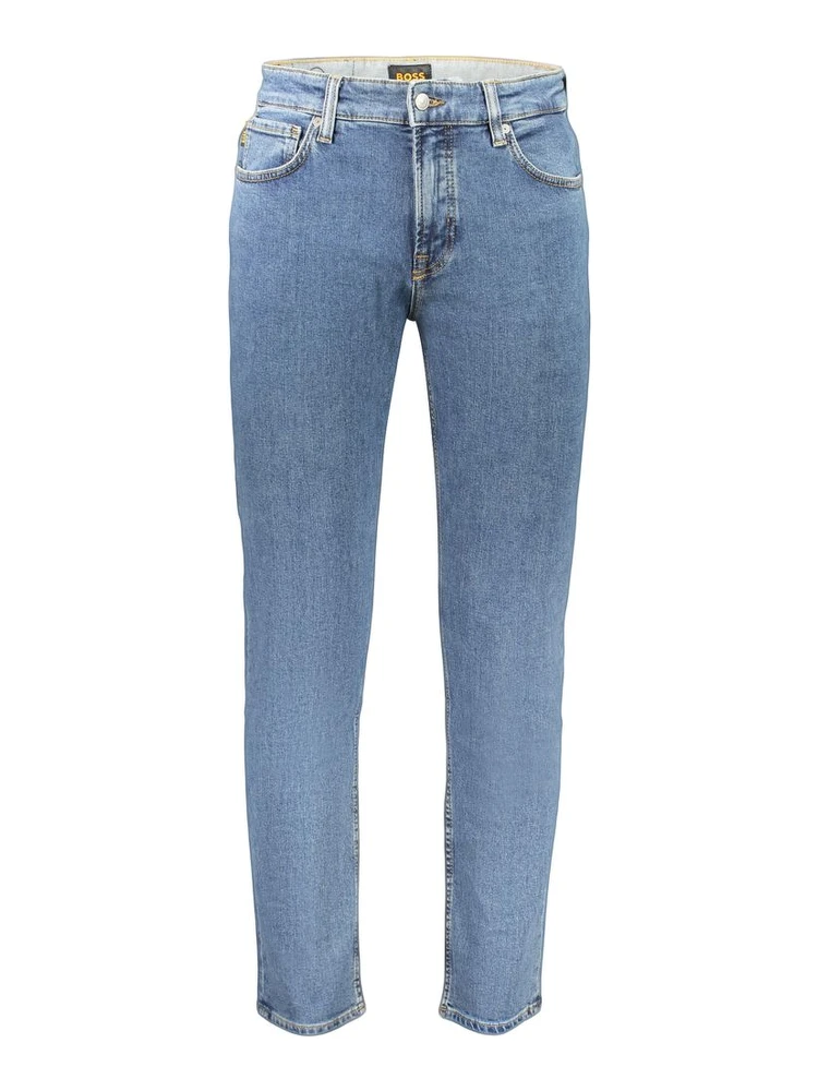 Blue Cotton Men's Jean