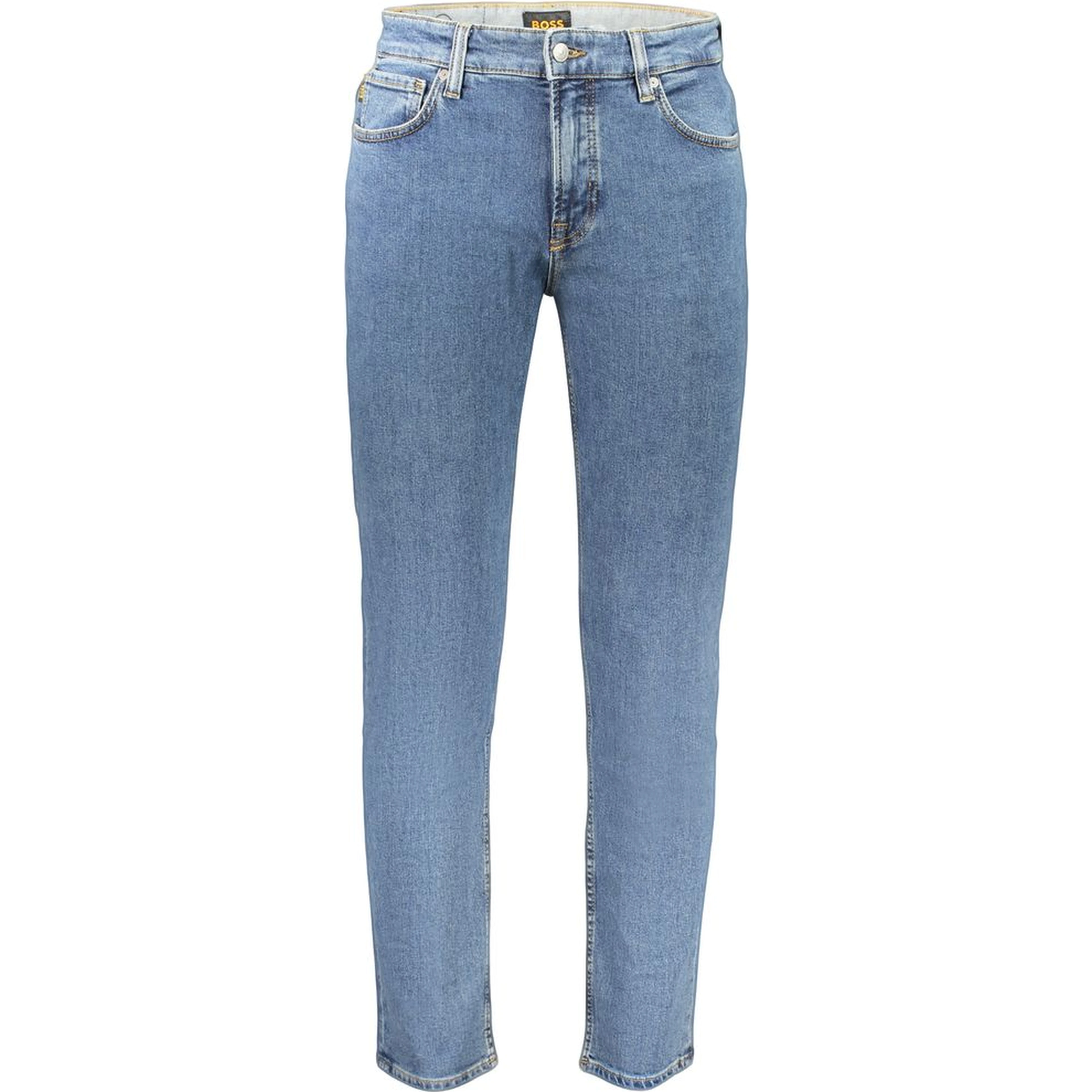 Blue Cotton Men's Jean