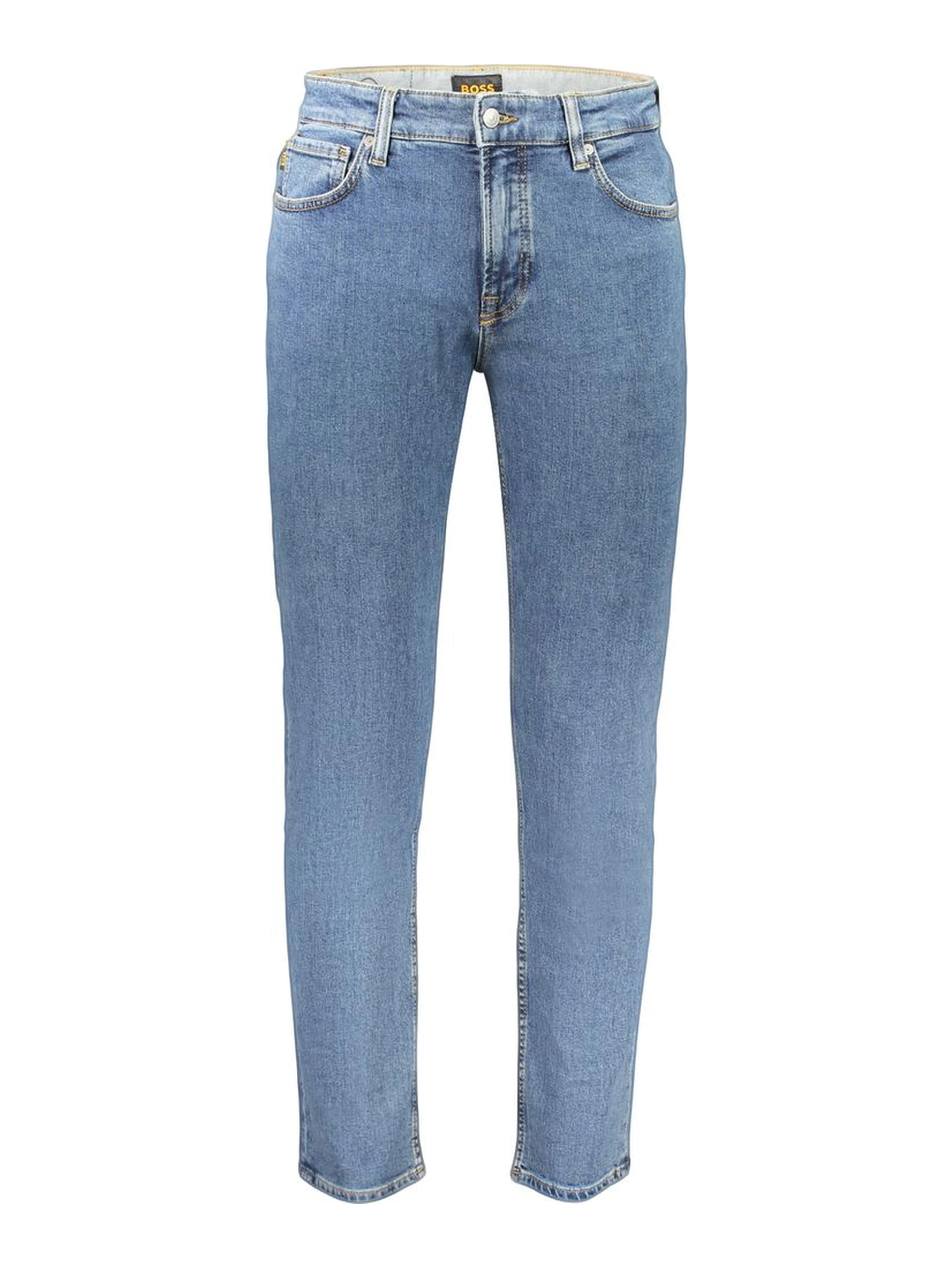Blue Cotton Men's Jean