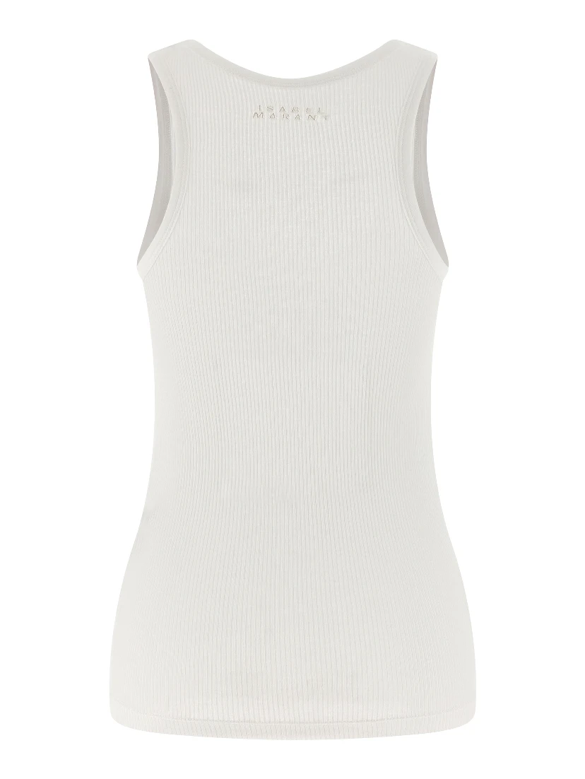 White Cotton Tank Tops