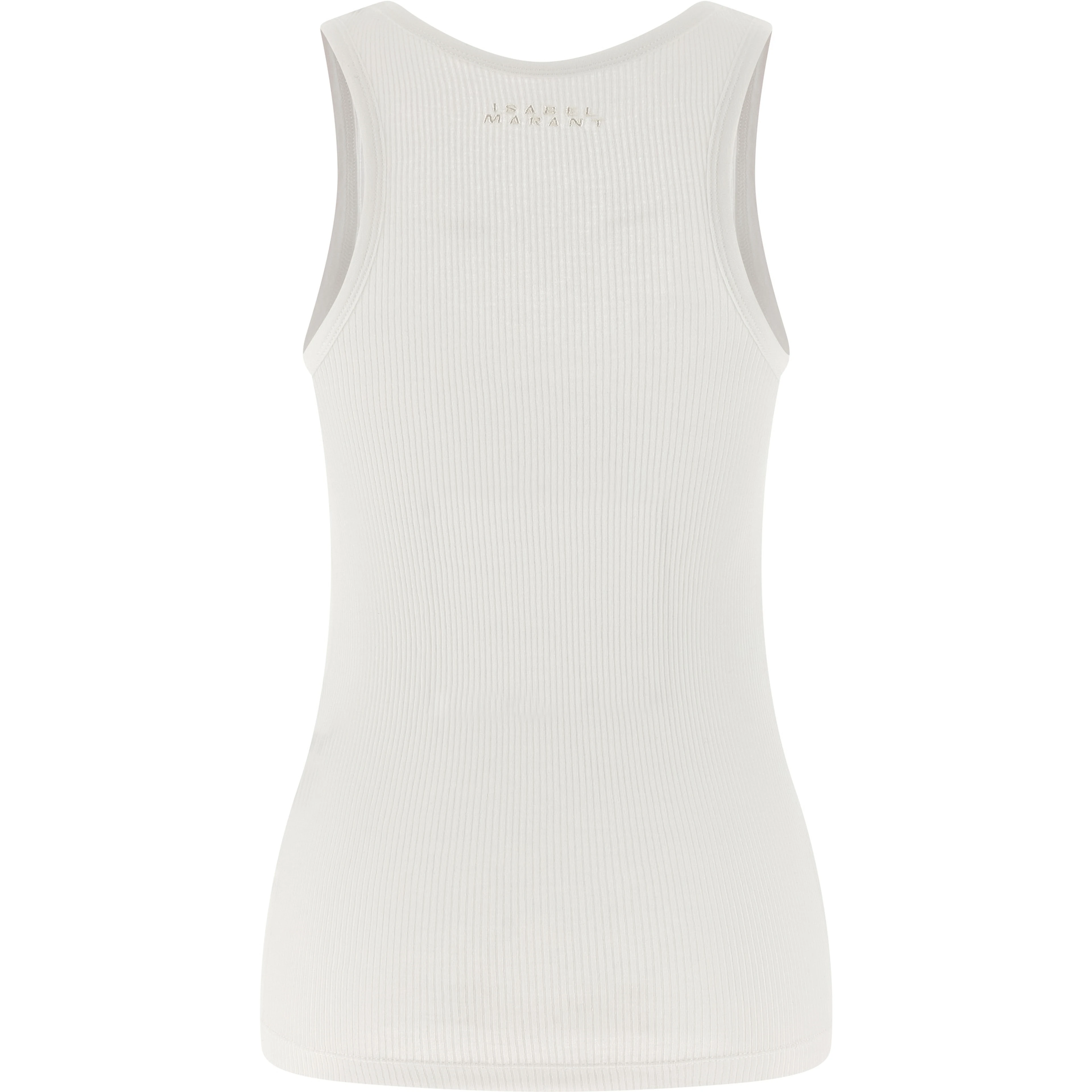 White Cotton Tank Tops