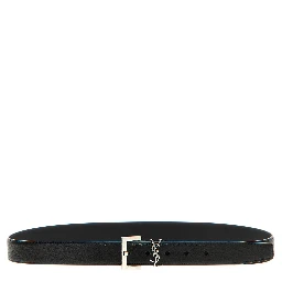 Black Leather Regular Belt