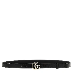Black Calfskin Regular Belt