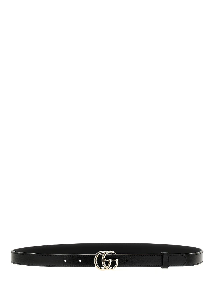 Black Calfskin Regular Belt