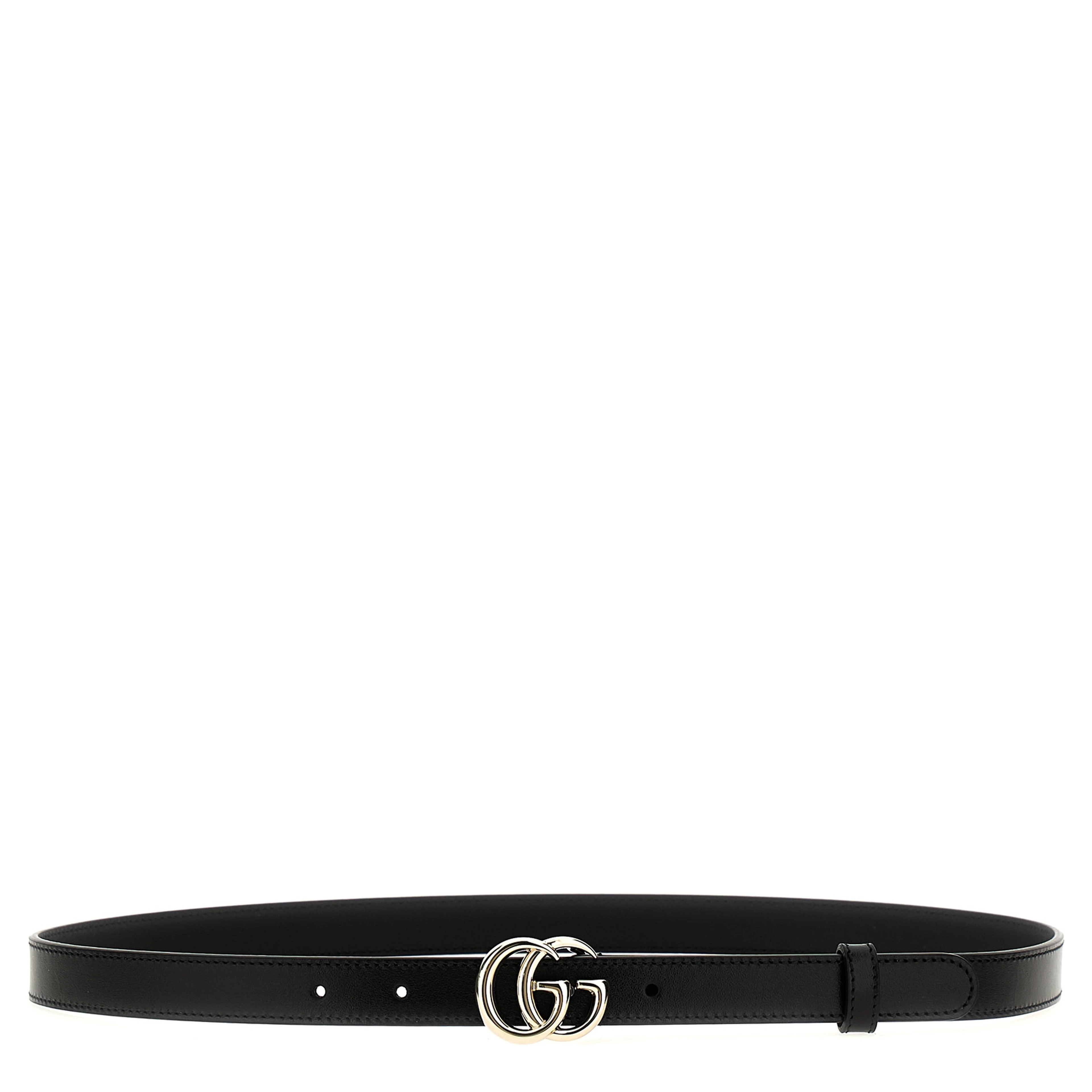 Black Calfskin Regular Belt