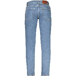 Blue Cotton Men's Jean