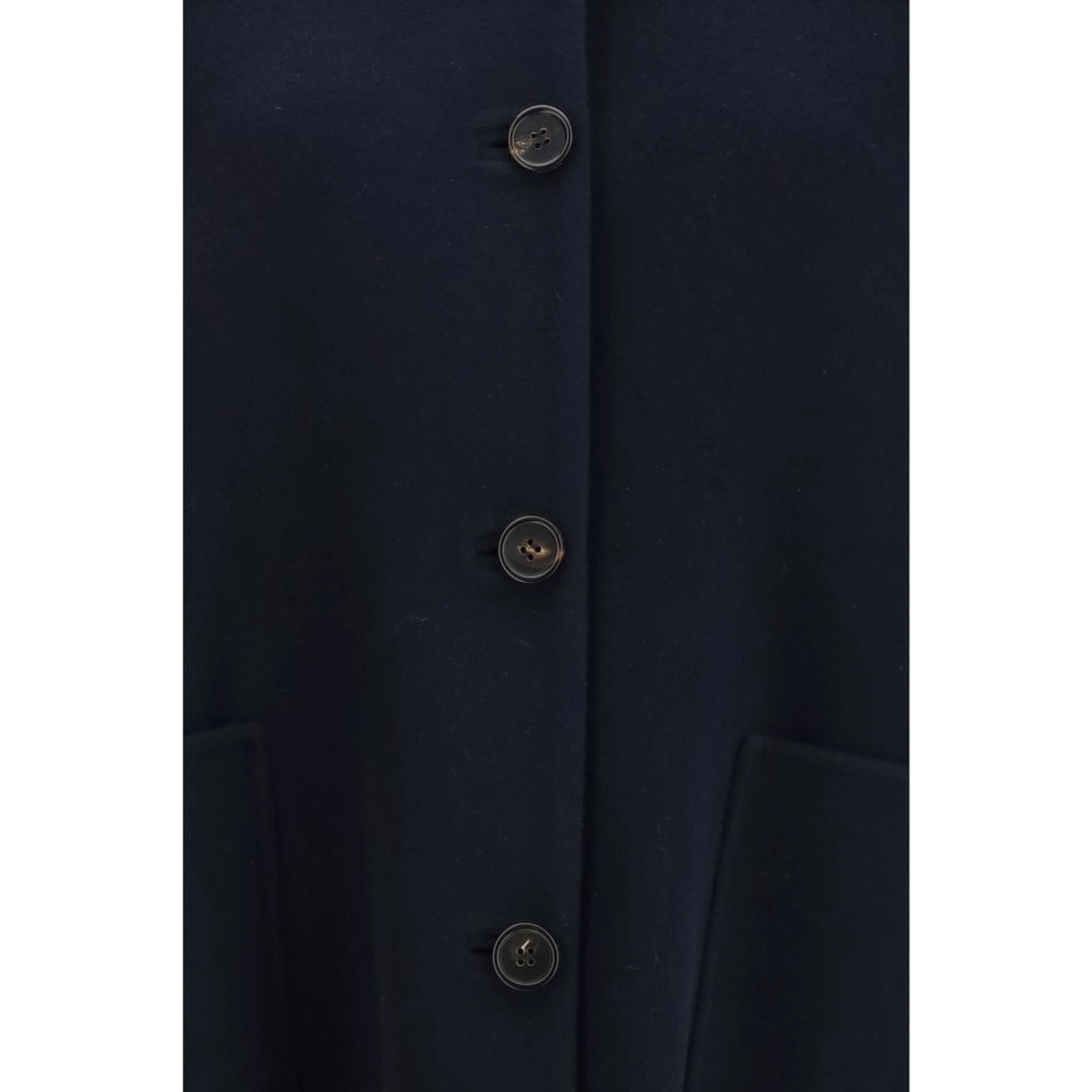 Blue Wool Oves Aries Coat