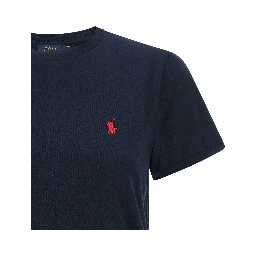 Blue Cotton T-Shirt