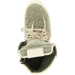 Bicolor Calfskin Athletic Sneakers
