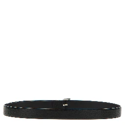 Black Leather Regular Belt