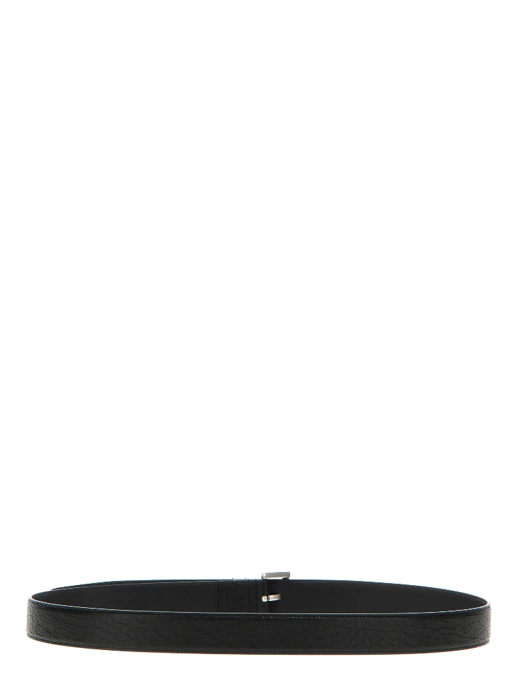 Black Leather Regular Belt alternative