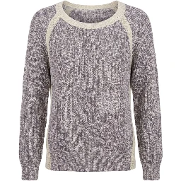 Grey Cotton Women's Sweater
