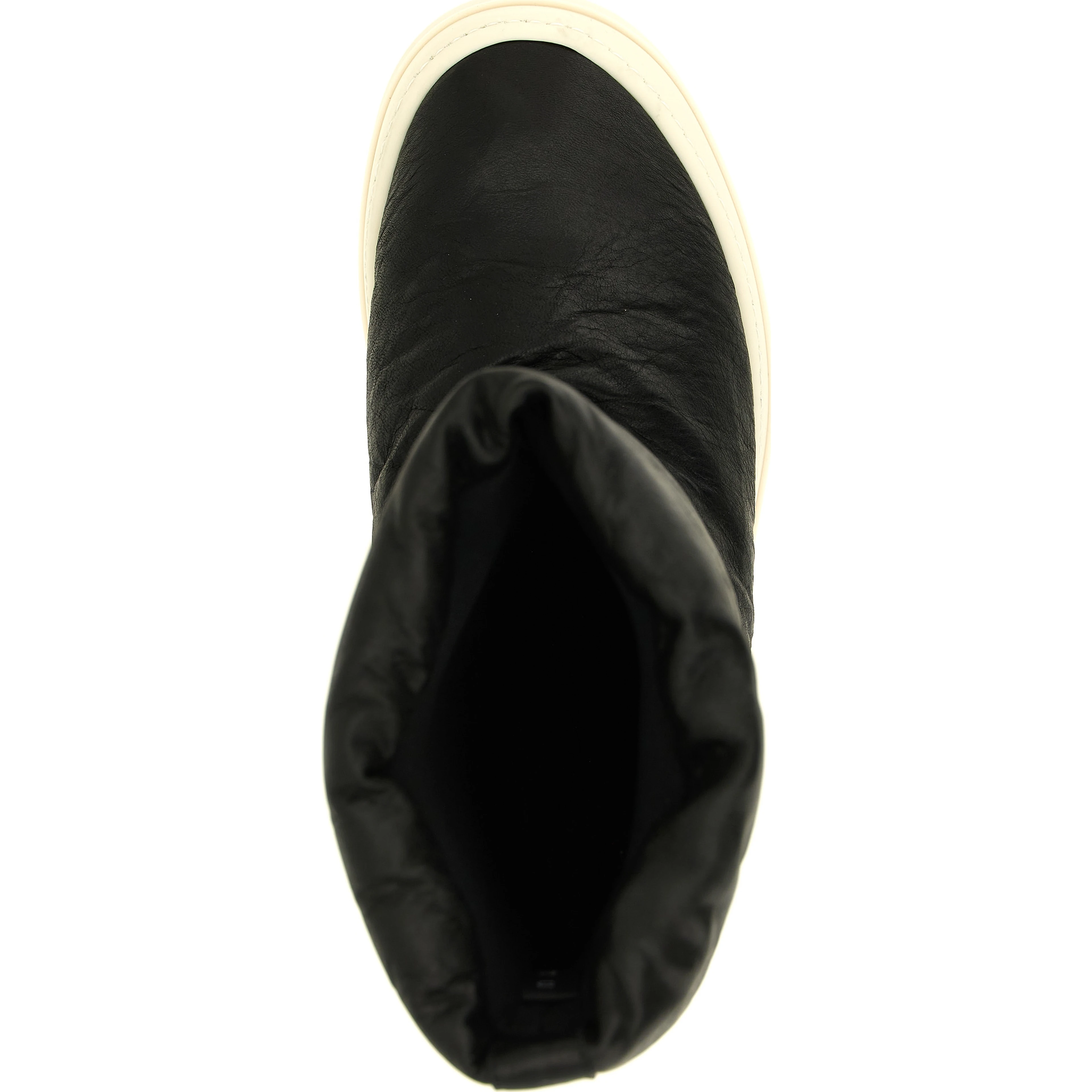 Bicolor Lamb Leather Boots