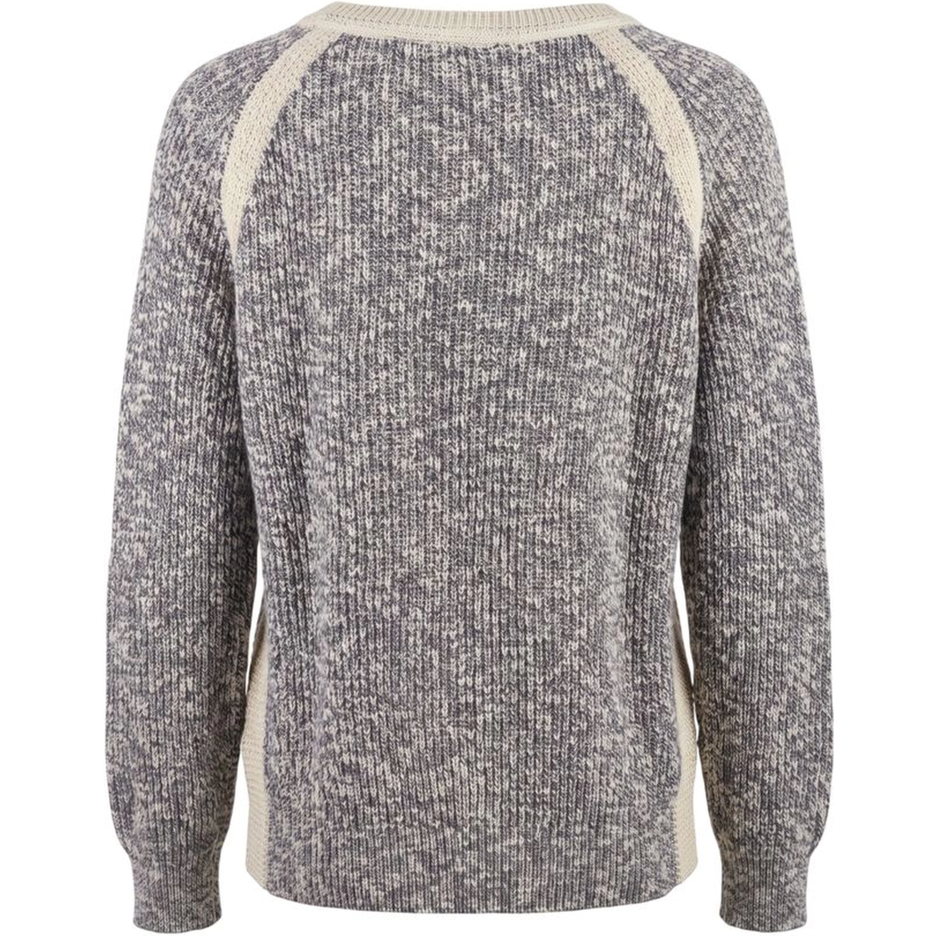 Grey Cotton Women's Sweater