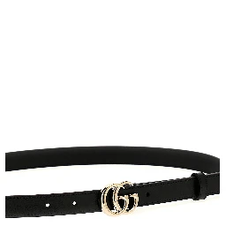 Black Calfskin Regular Belt