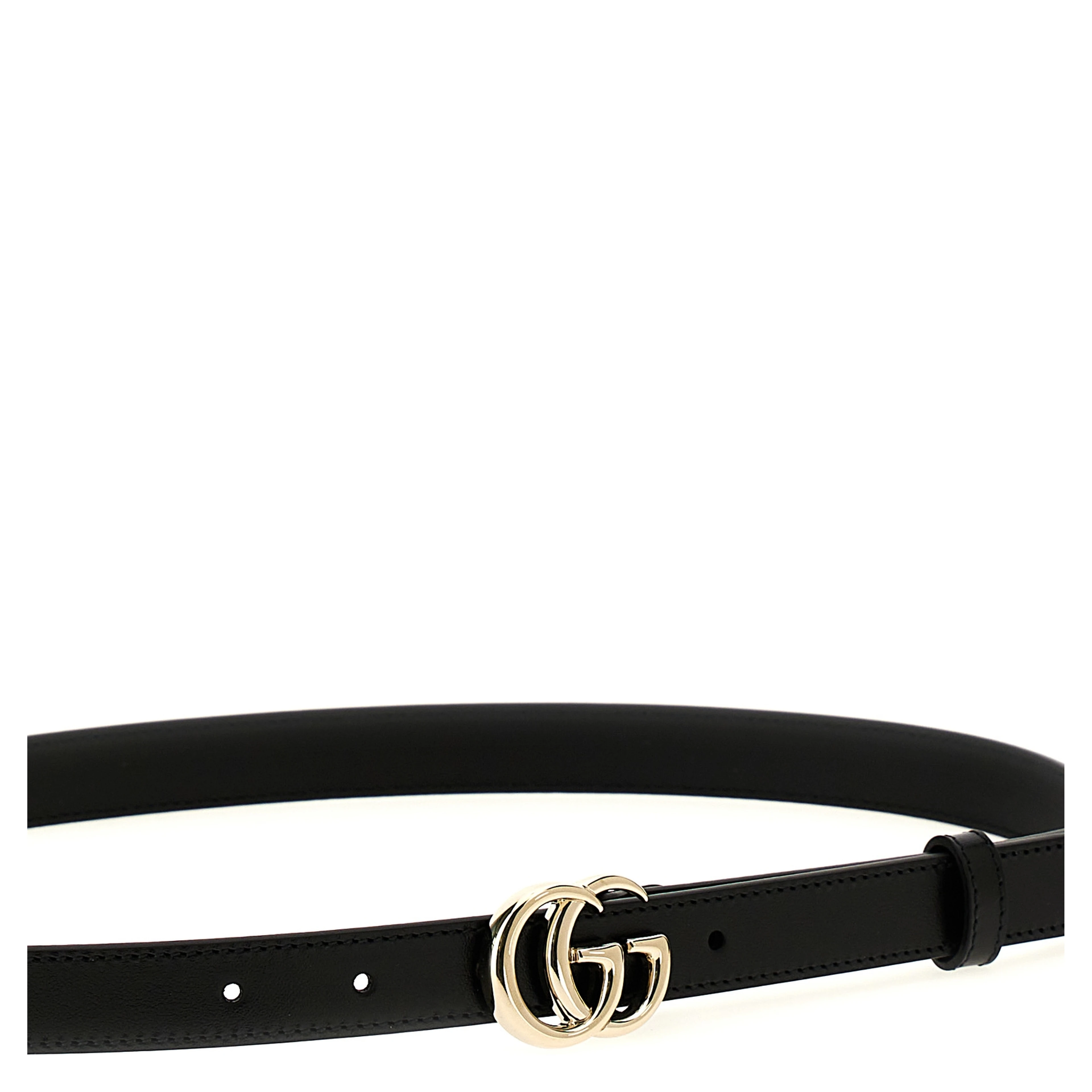 Black Calfskin Regular Belt