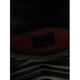 Black Lamb Leather Shoulder Bag