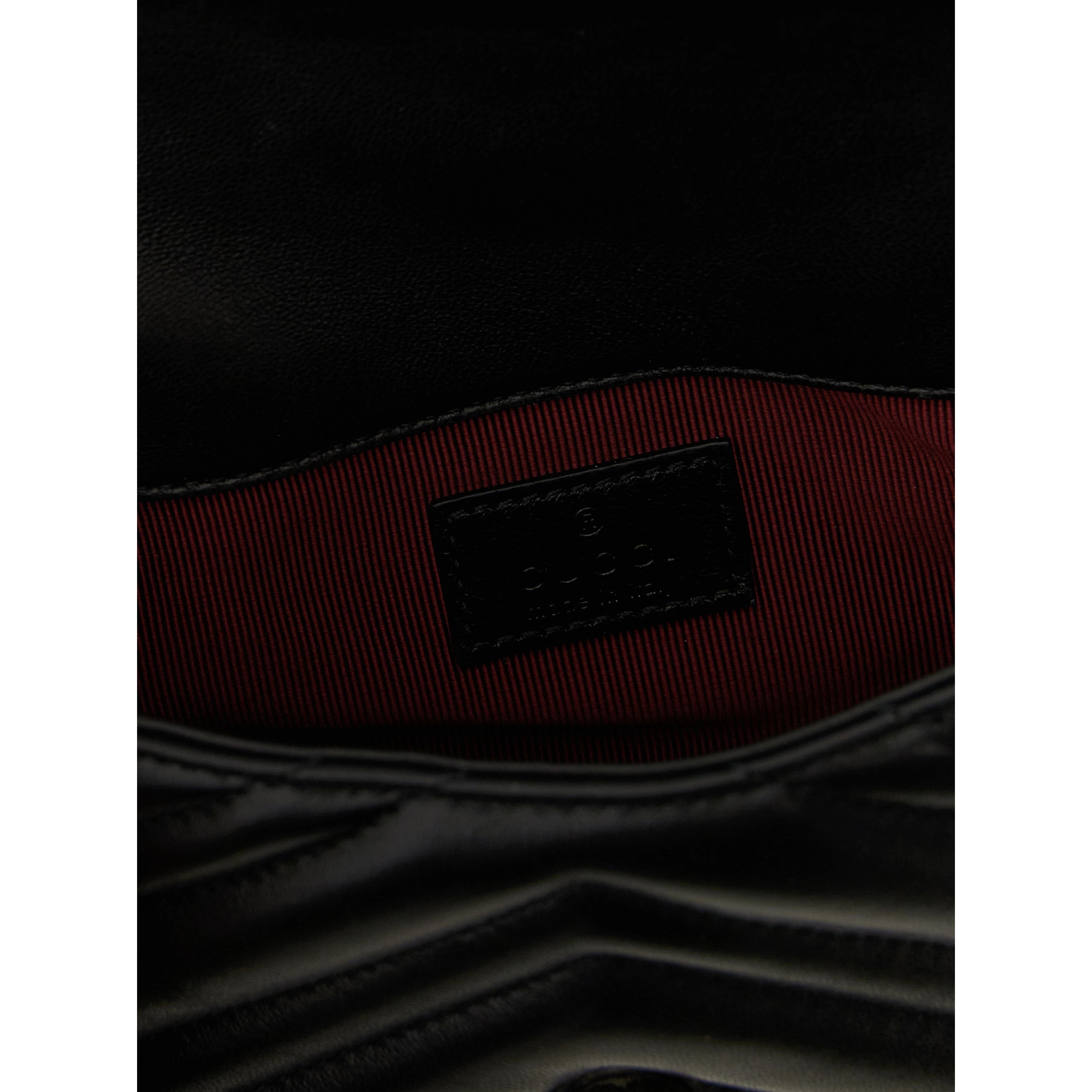 Black Lamb Leather Shoulder Bag