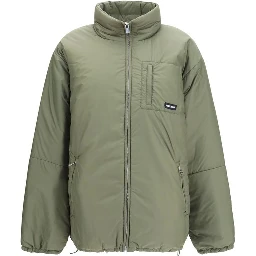 Bicolor Goose Down Shell Jacket