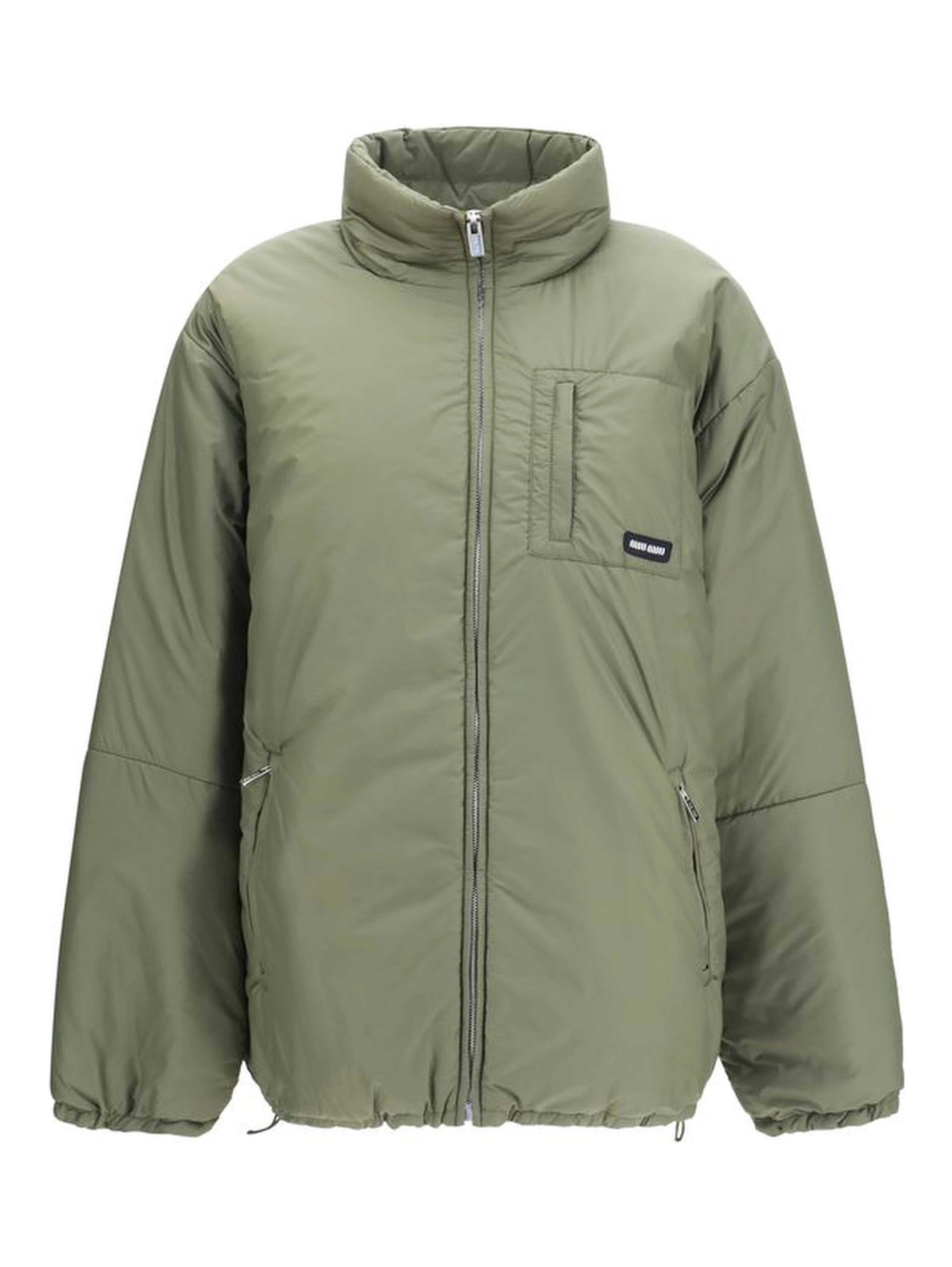 Bicolor Goose Down Shell Jacket