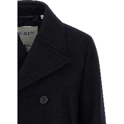 Blue Wool Coat