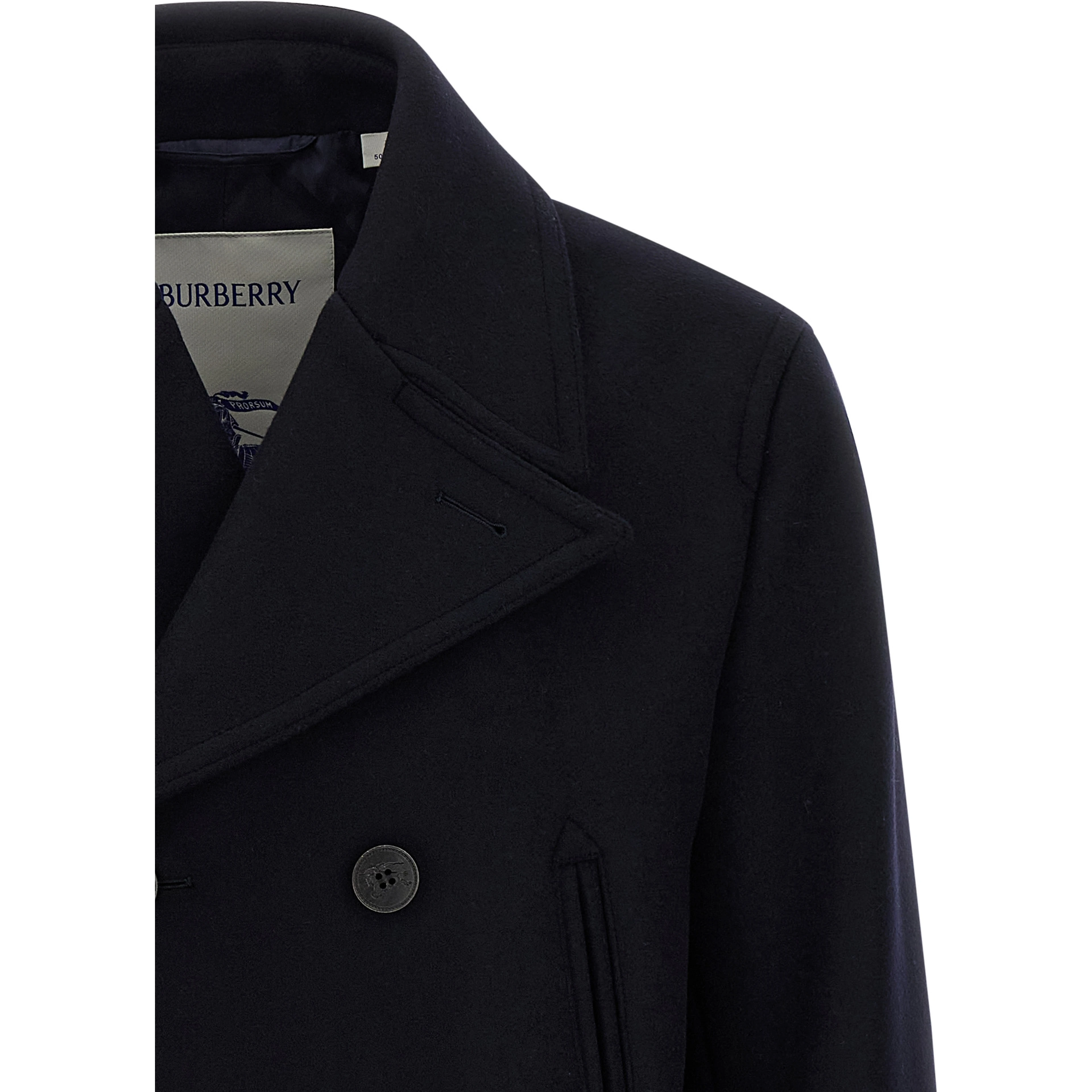 Blue Wool Coat