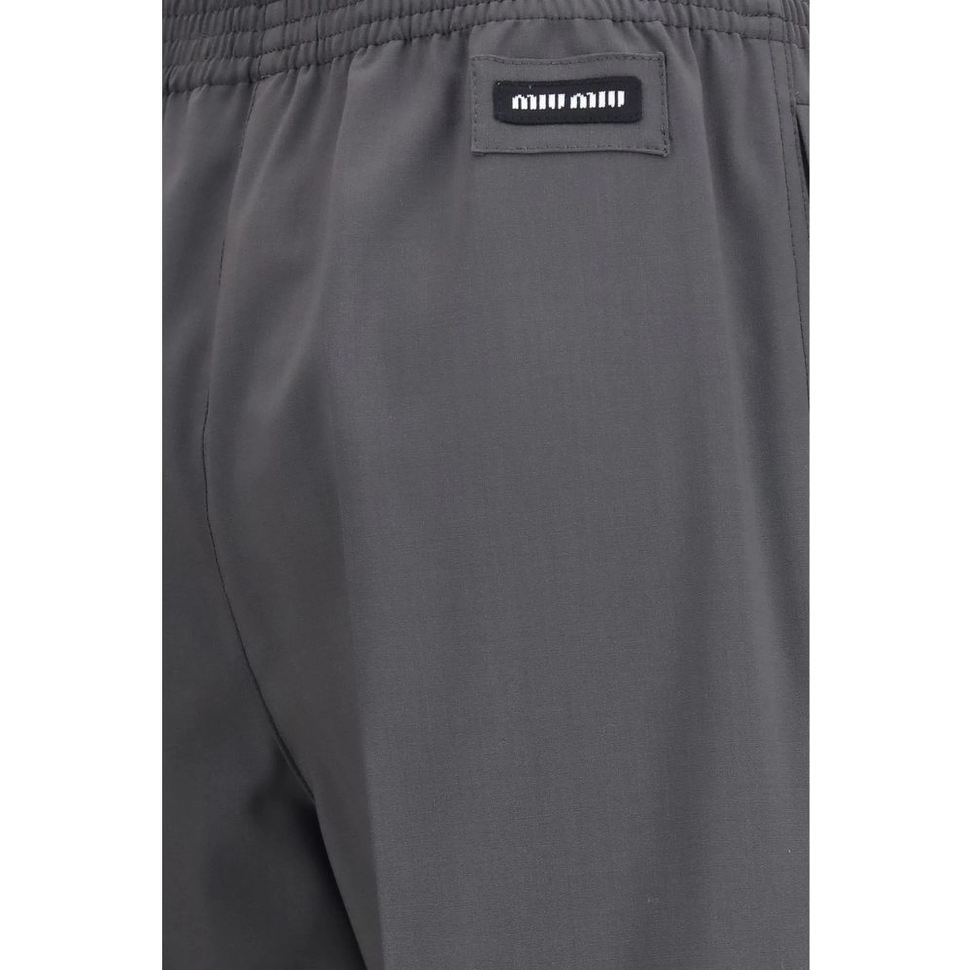 Gray Wool Oves Aries Casual Pants
