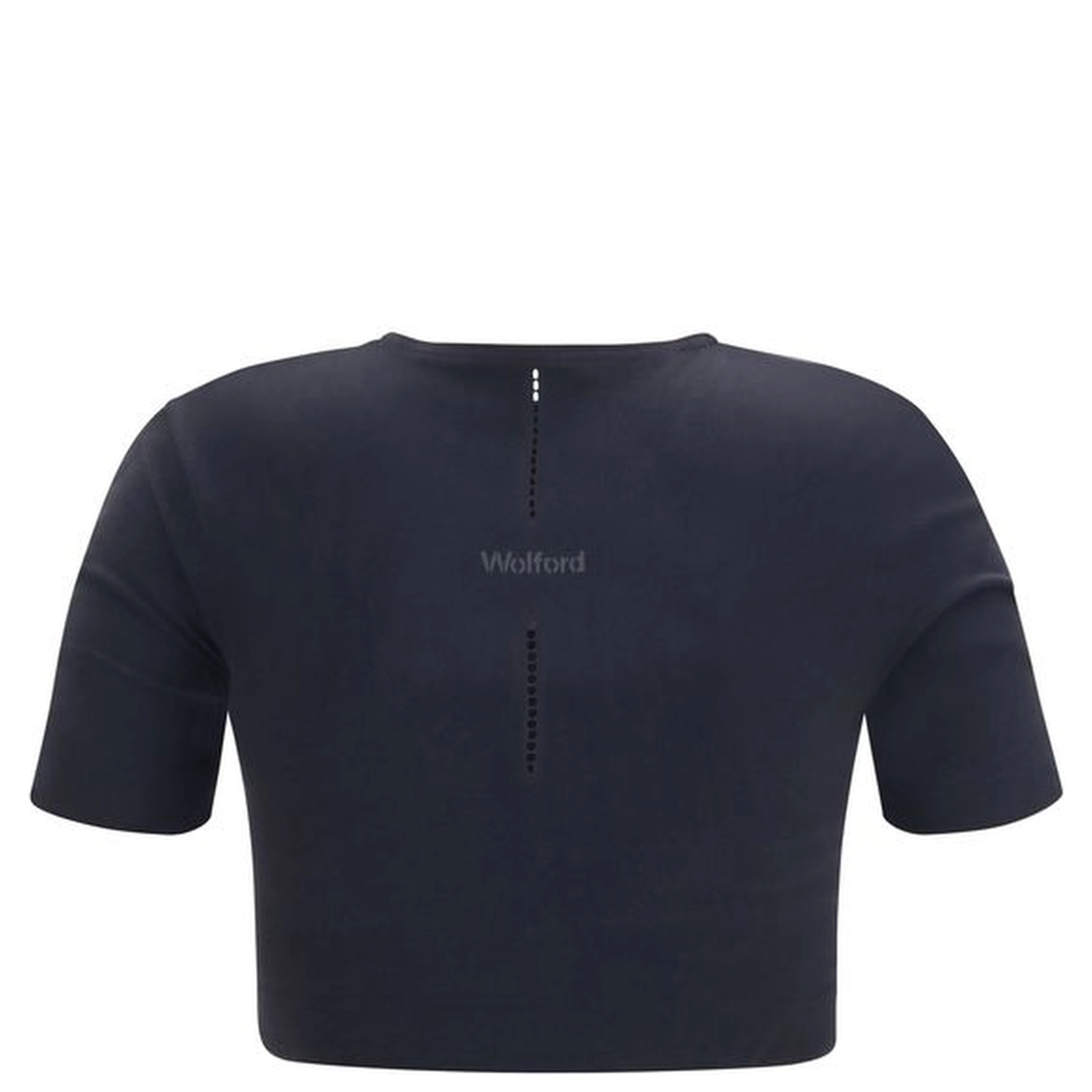 Black Polyamide T-Shirt