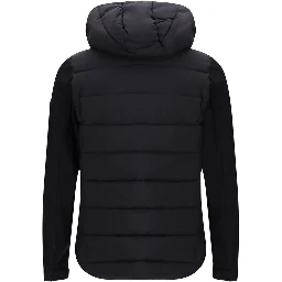 Black Goose Down Full-Length Jacket