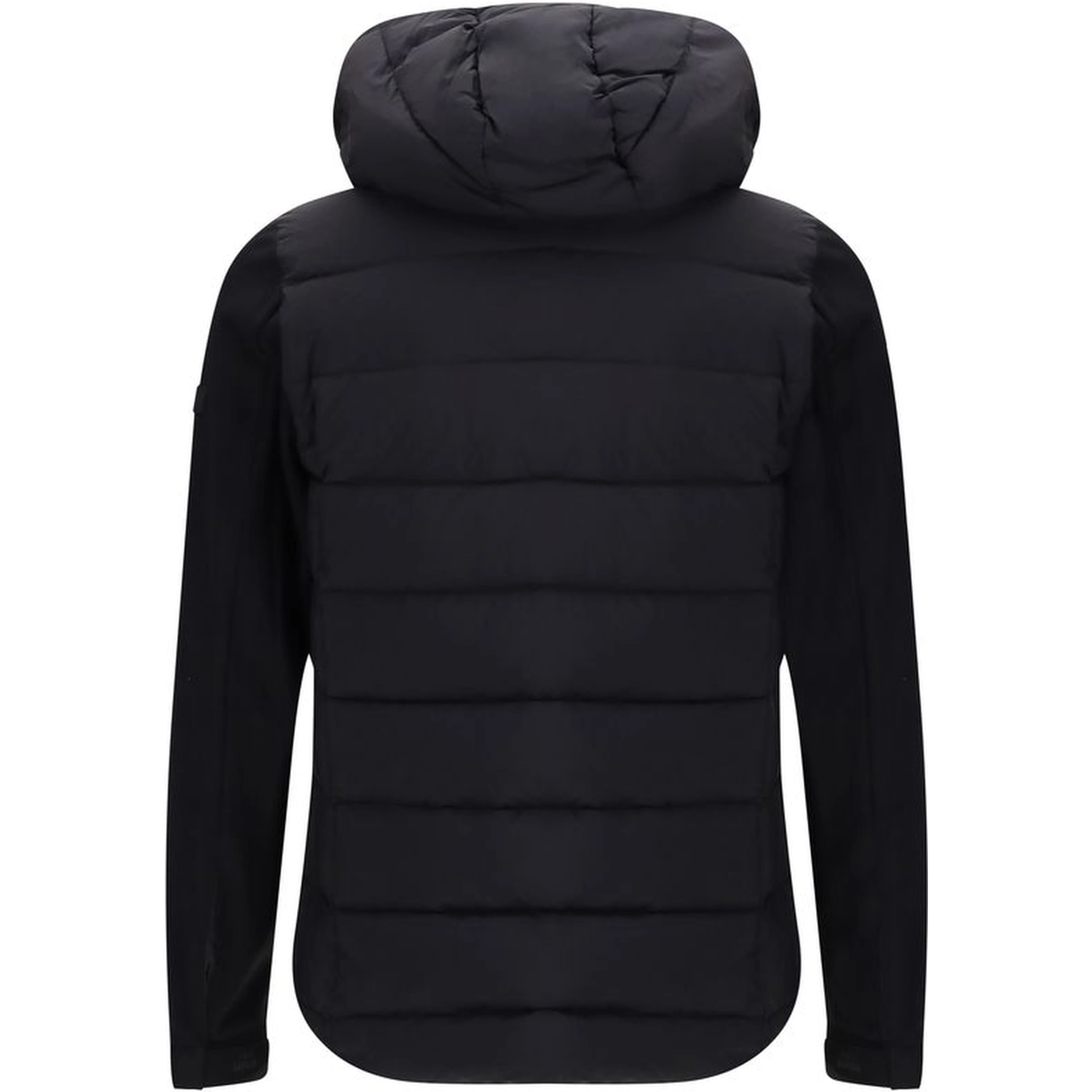 Black Goose Down Full-Length Jacket