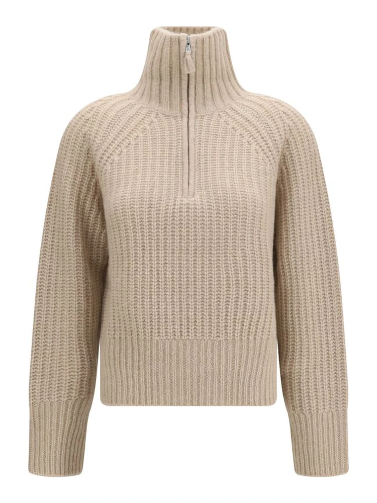 Beige Cashmere Sweater