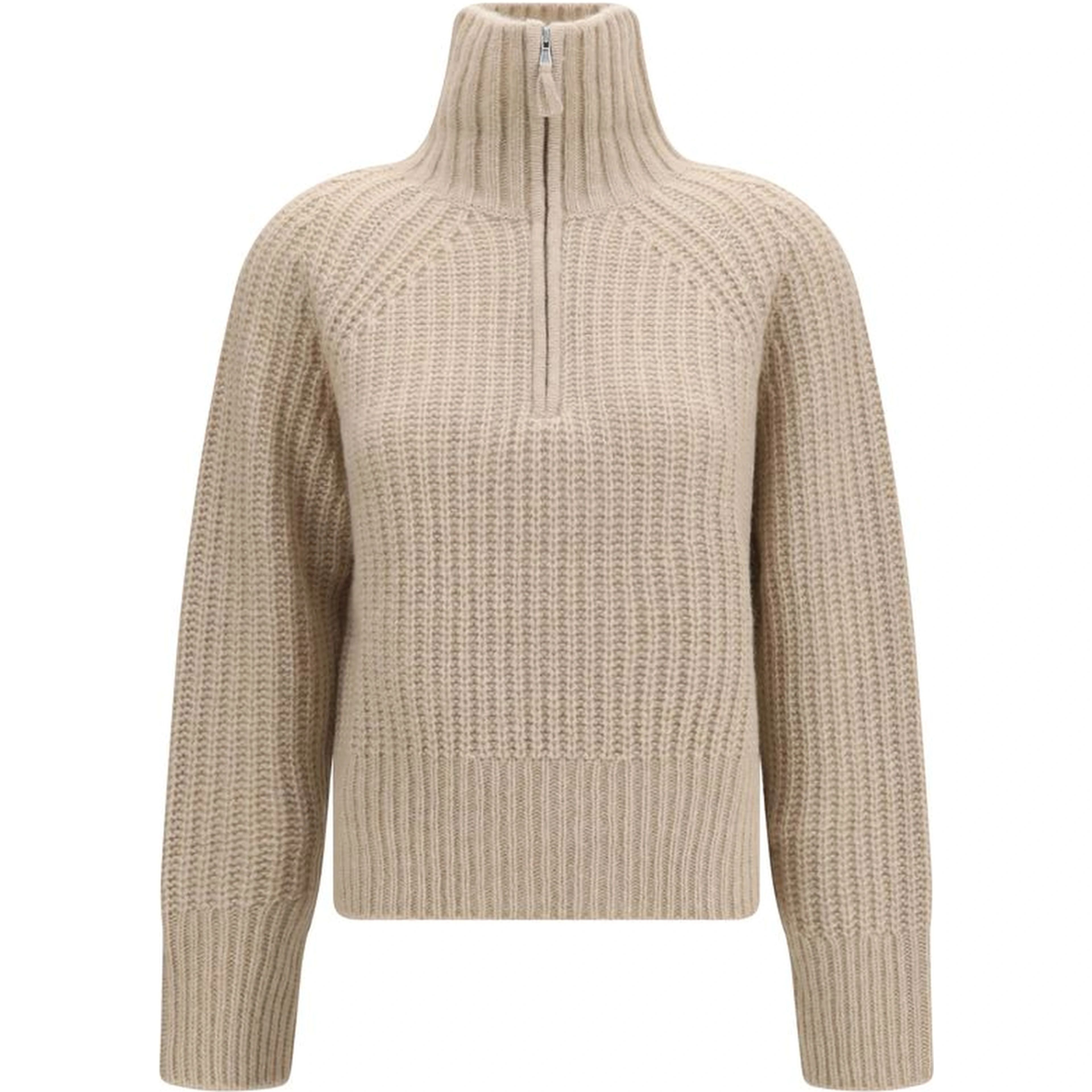 Beige Cashmere Sweater