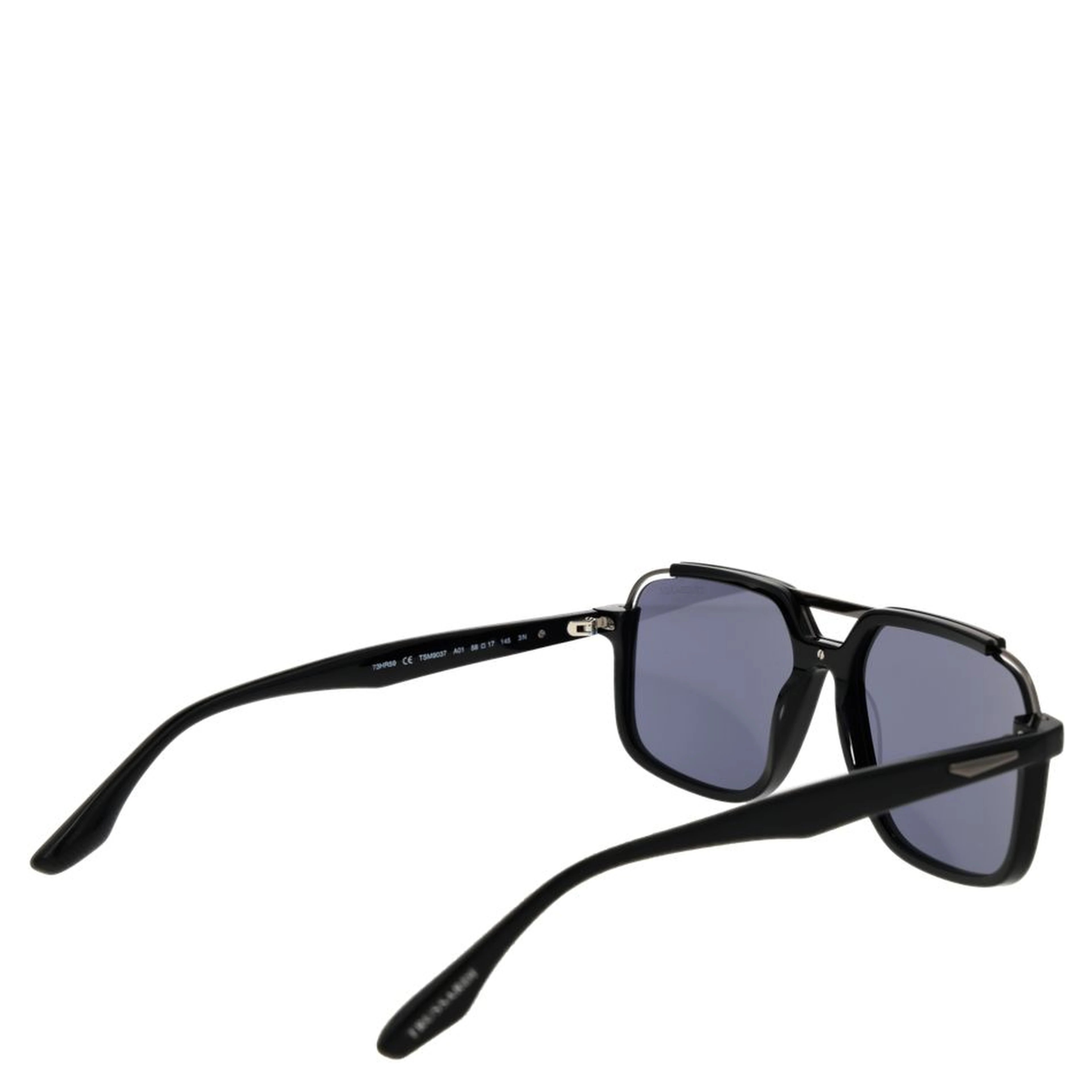 Black Acetate & Stainless Steel Sunglasses