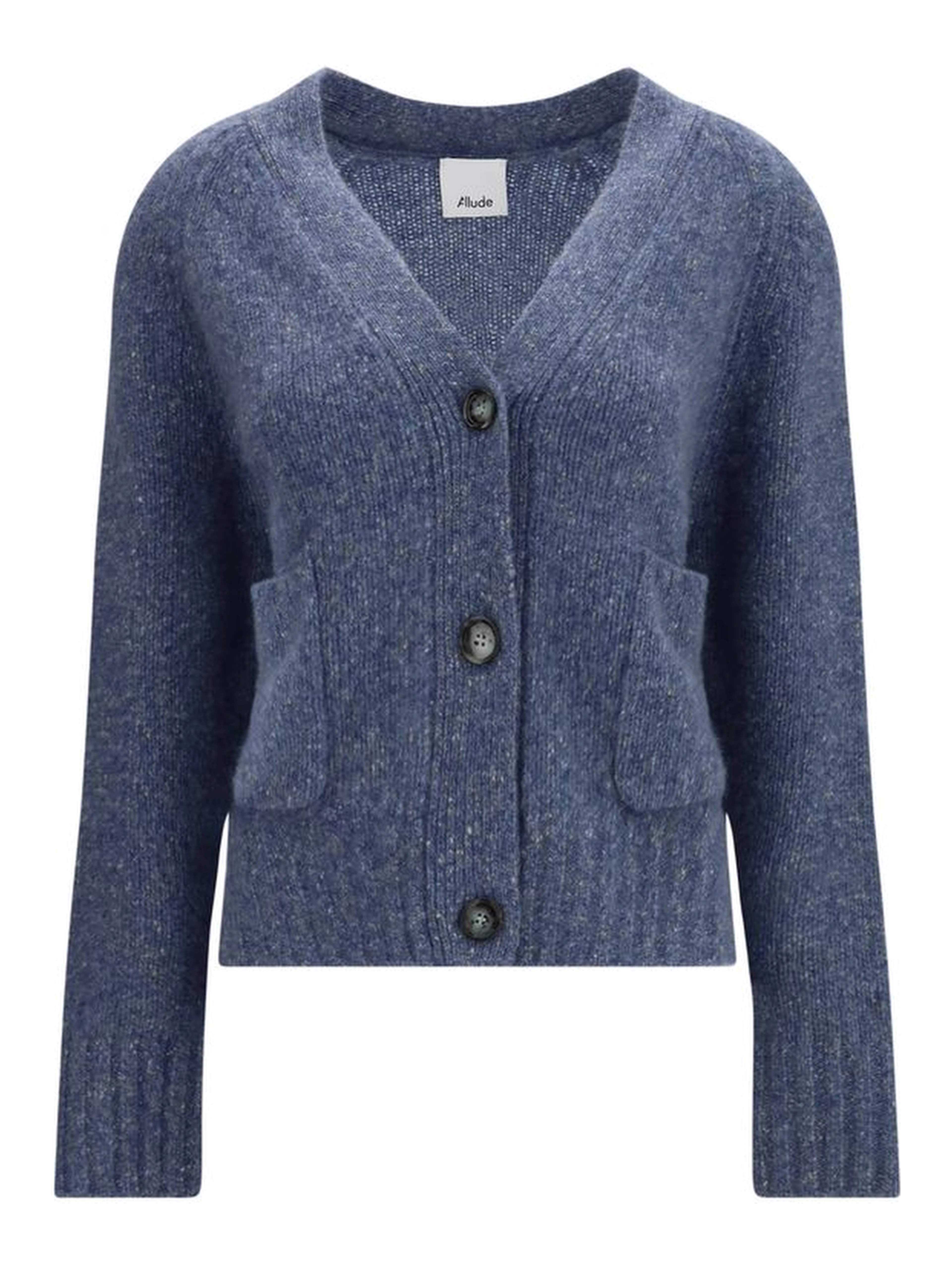 Blue Cashmere Cardigan
