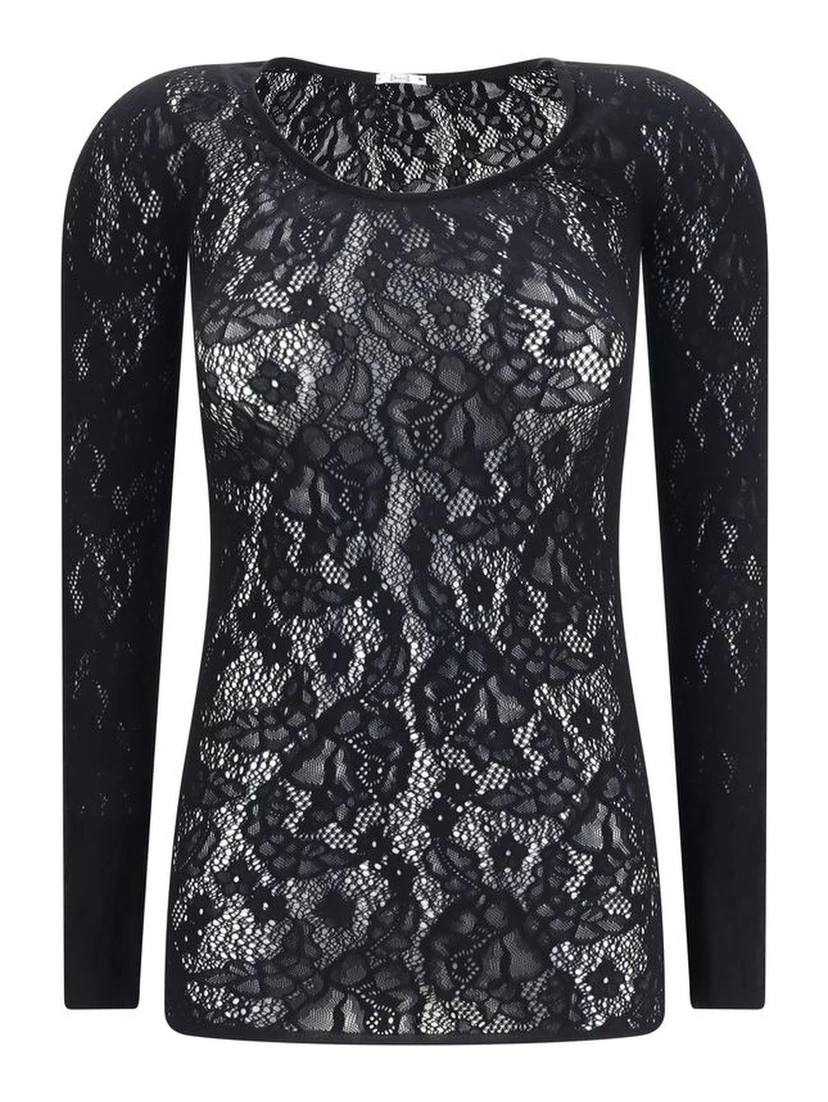 Black Polyamide Shirt