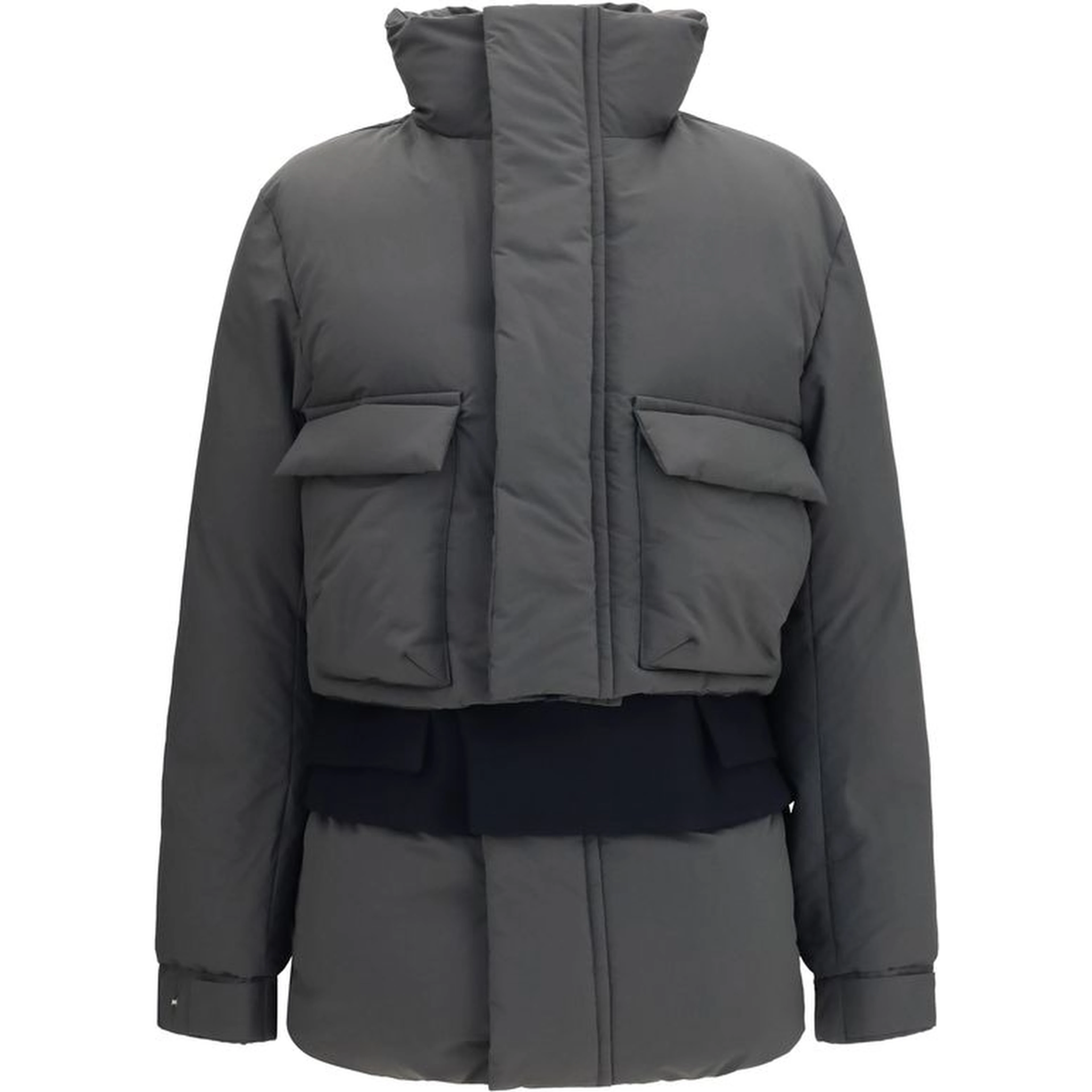 Multicolor Polyester Coat
