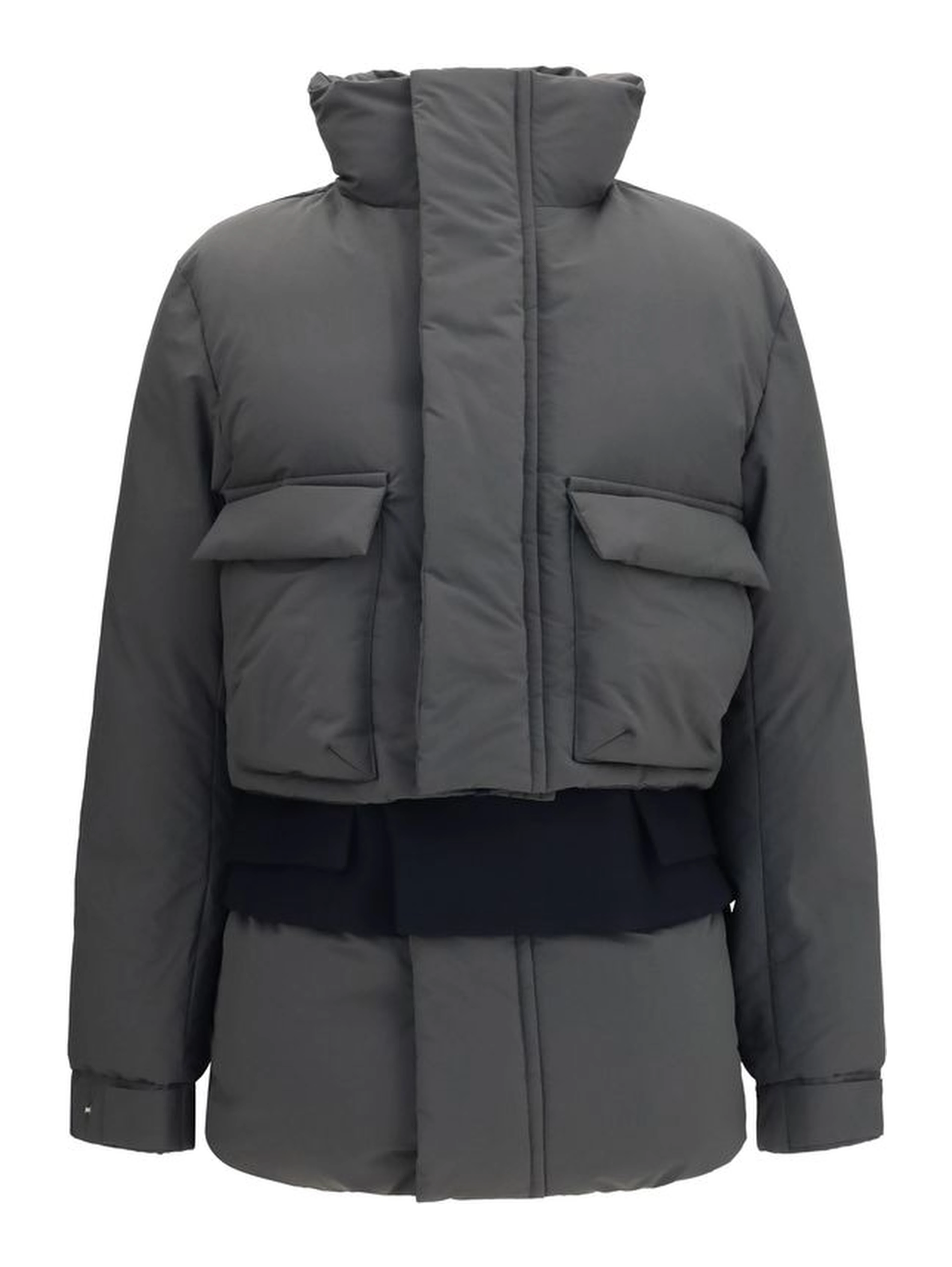 Multicolor Polyester Coat