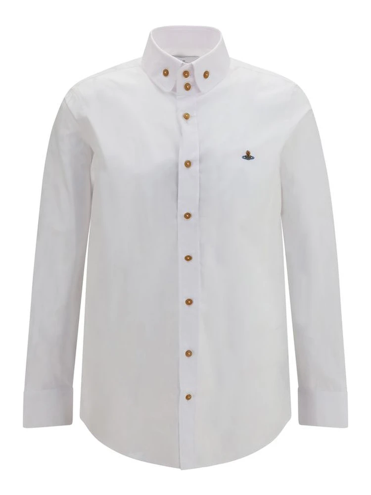 White Cotton Dress Shirt