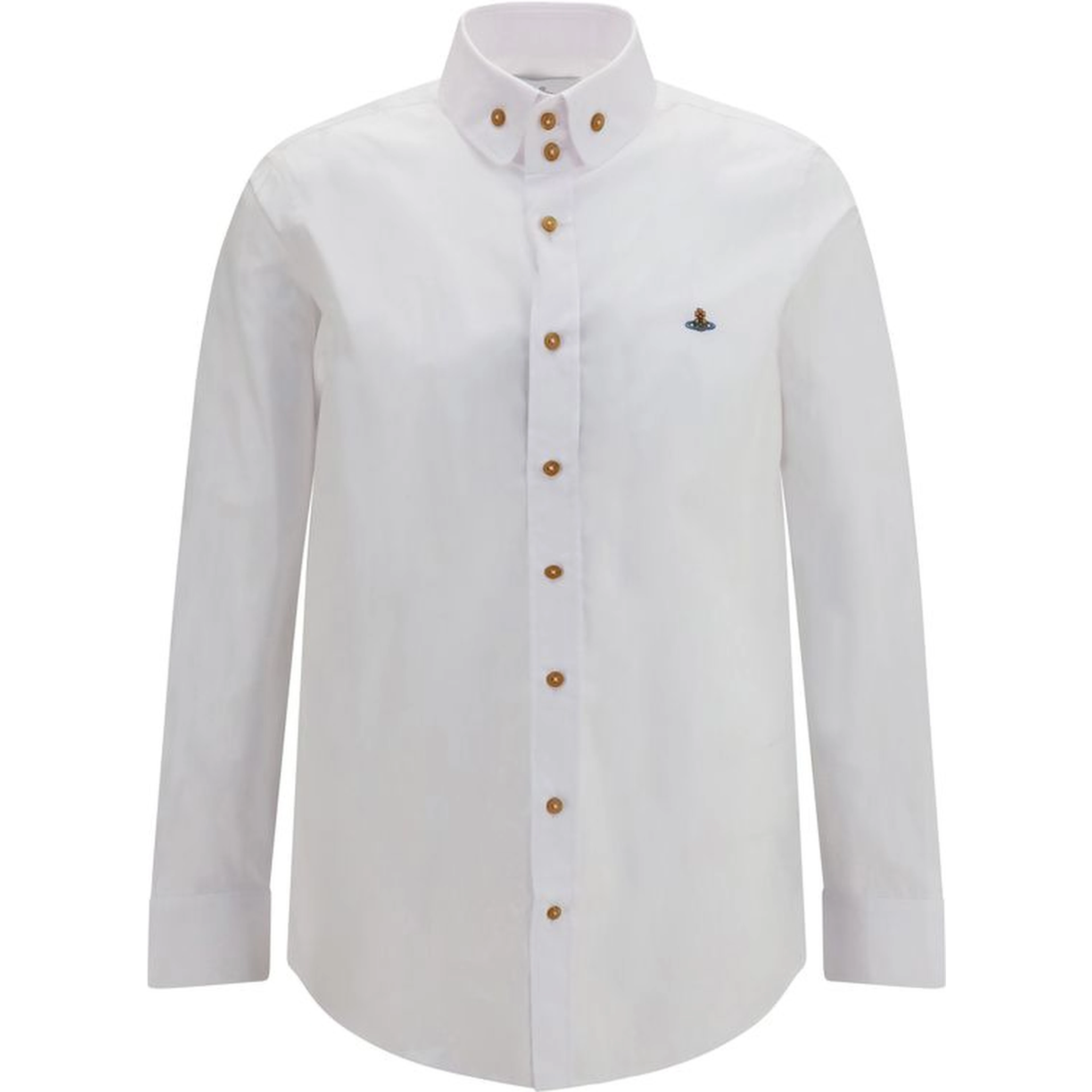 White Cotton Dress Shirt
