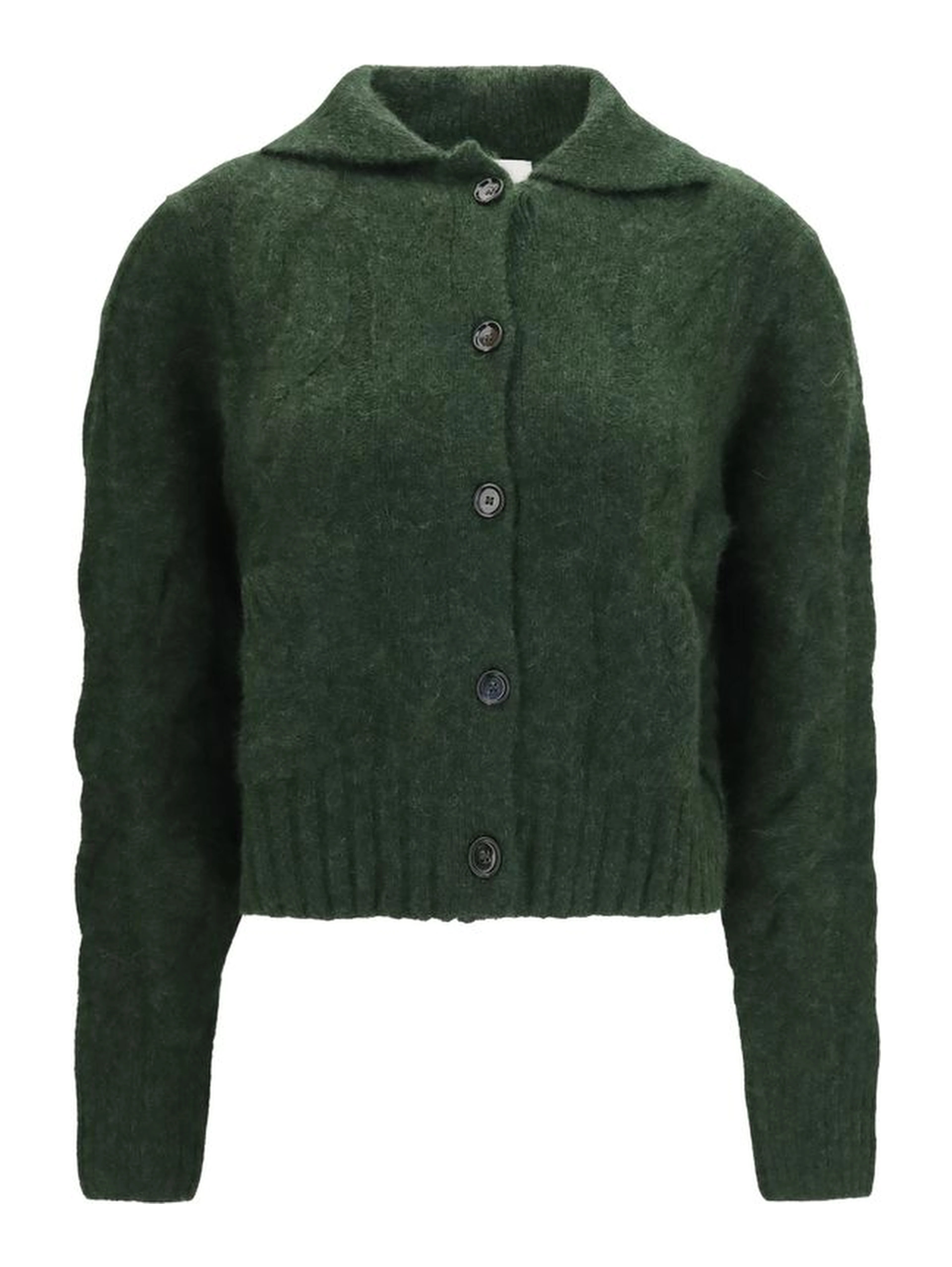 Bicolor Cashmere Cardigan