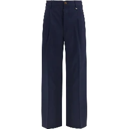 Blue Wool Oves Aries Dress Pants