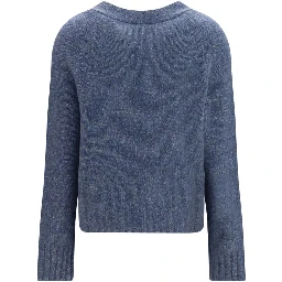Blue Cashmere Cardigan